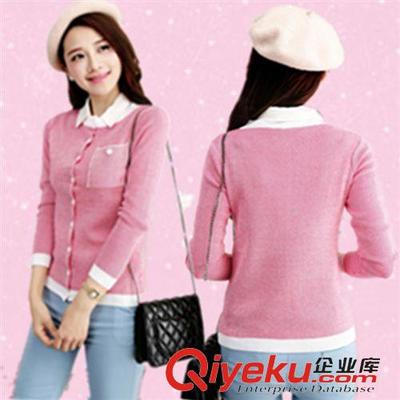 女式毛衣 針織衫 批發(fā)2015秋裝新款 韓版時(shí)尚開(kāi)衫女針織衫 豎條紋長(zhǎng)袖半高圓領(lǐng)毛衣圖片|女式毛衣 針織衫 批發(fā)2015秋裝新款 韓版時(shí)尚開(kāi)衫女針織衫 豎條紋長(zhǎng)袖半高圓領(lǐng)毛衣產(chǎn)品圖片由漢川市金玉韓版服裝店公司生產(chǎn)提供-企業(yè)庫(kù)網(wǎng)